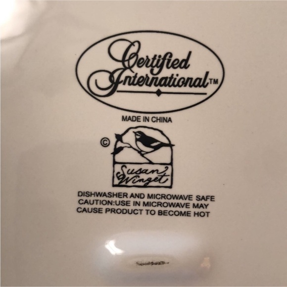 Susan Winget Urban Farmhouse 3 Piece Place Setting - Dinner Salad Soup - Picture 5 of 5